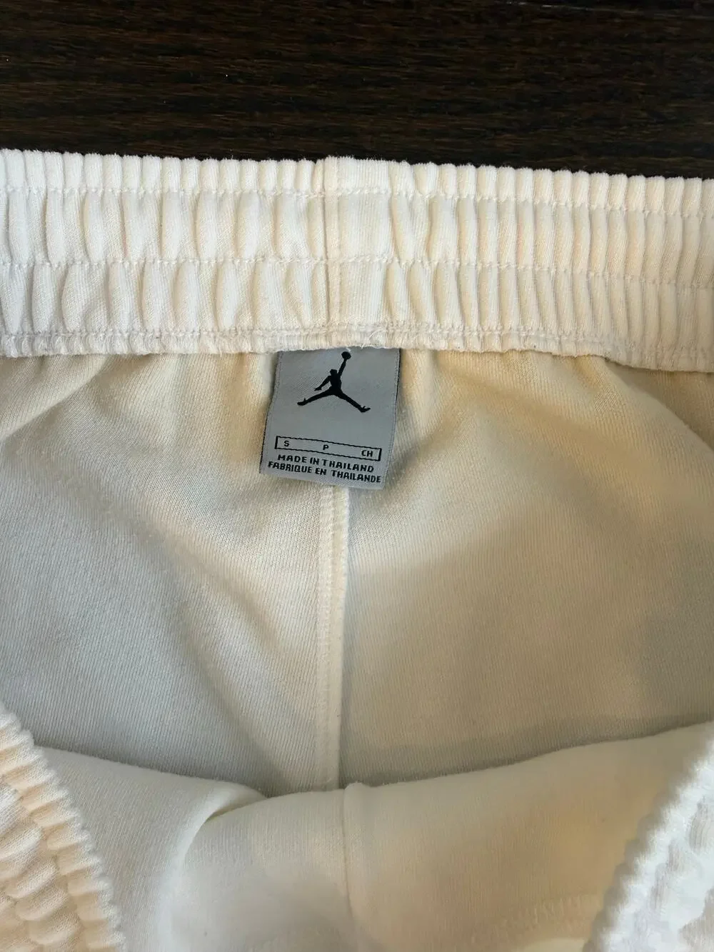 Vintage Air Jordan Y2K White Utility Cargo Track Pants (Size Small)